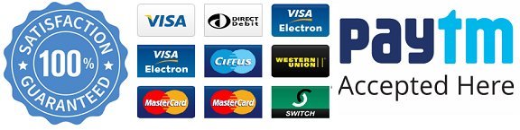 we accept debit / credit cards